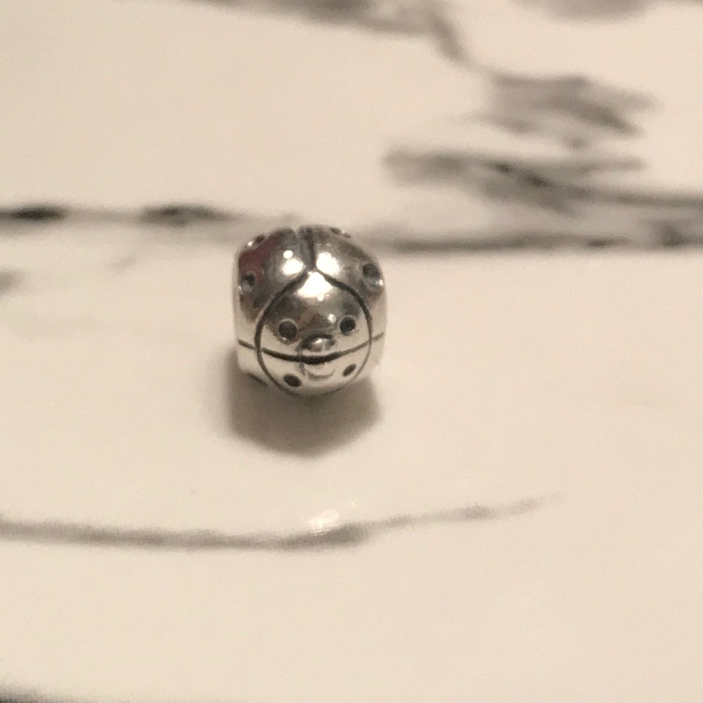 Authentic Ladybug Pandora Charm - Sterling Silver